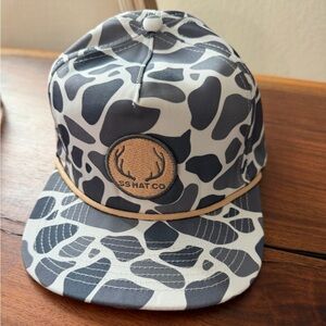Black and Gray Camo Men's Hat